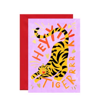 Ickaprint - Hey Tiger Card