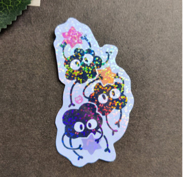 Holo soot sprite sticker - illuroses