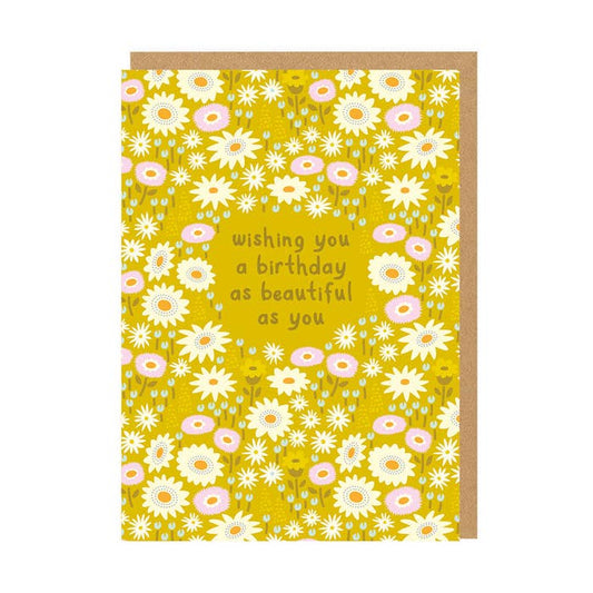 Ohh Deer UK + EU - A Birthday As Beautiful As You Greeting Card