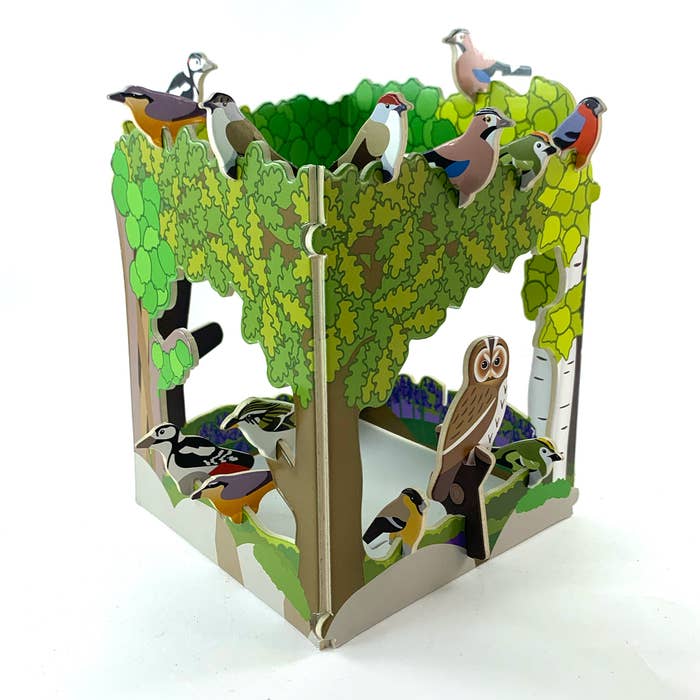 PlayPress Toys Ltd - RSPB Woodland Birds Playset