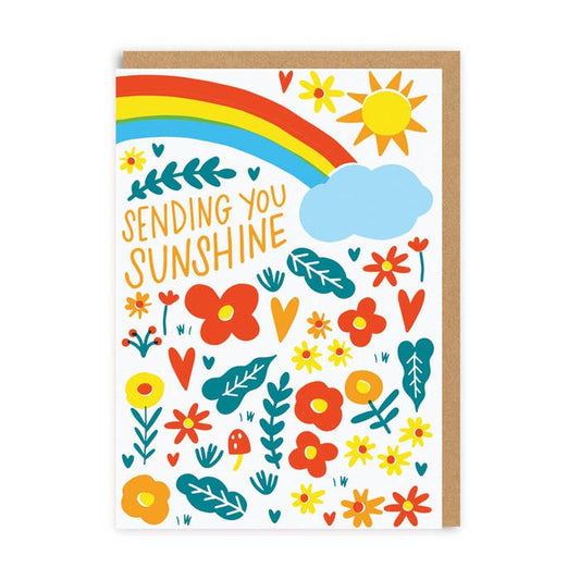 Ohh Deer UK + EU - Sending You Sunshine Greeting Card