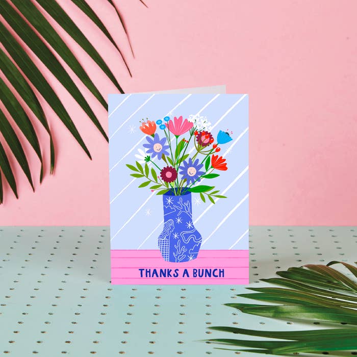 Rumble Cards - Thanks a Bunch - Thank You Card - Greeting Card