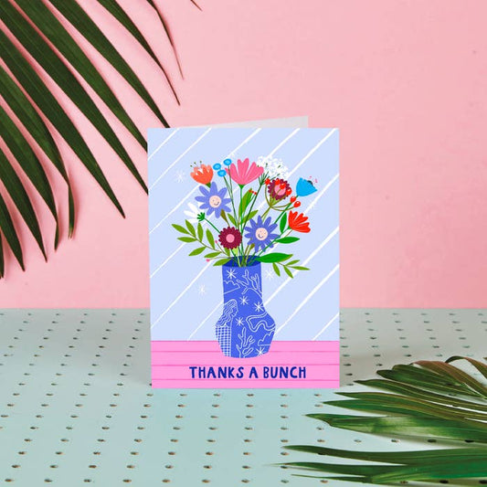 Rumble Cards - Thanks a Bunch - Thank You Card - Greeting Card