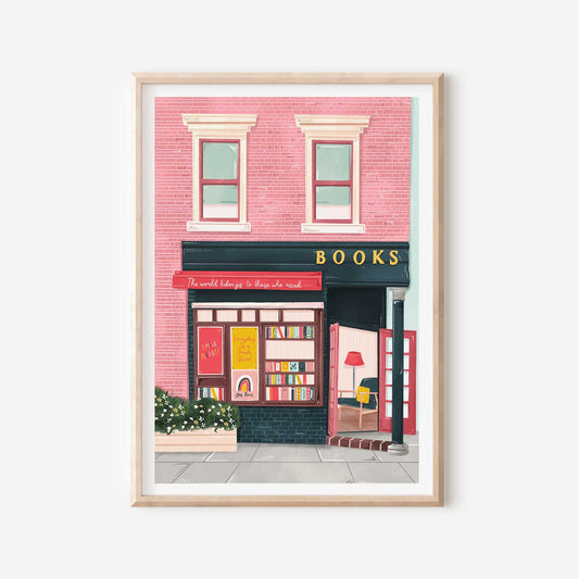 Simply, Katy - Bookshop Print: A3