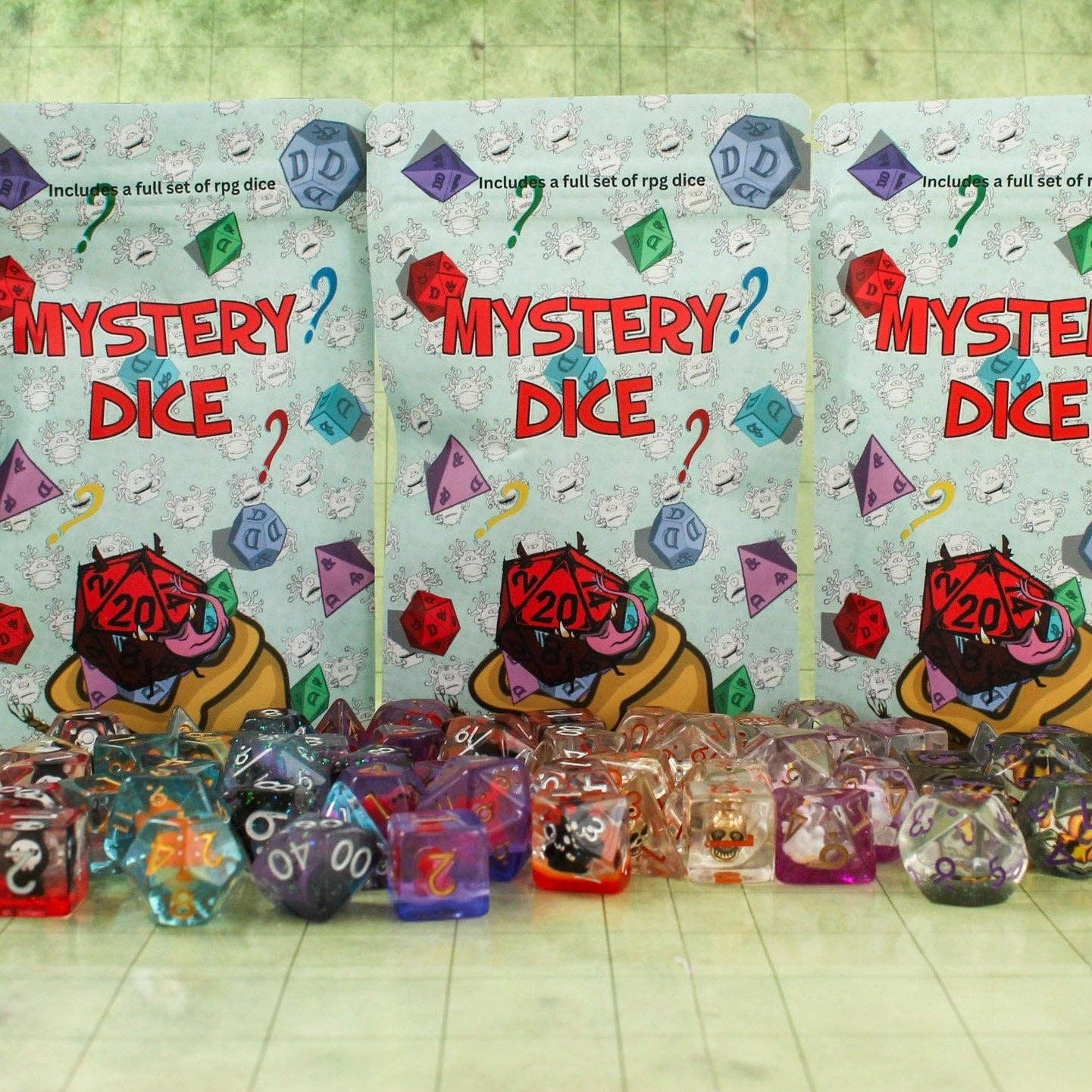 Mystery Dice Goblin - Filled Mystery Dice