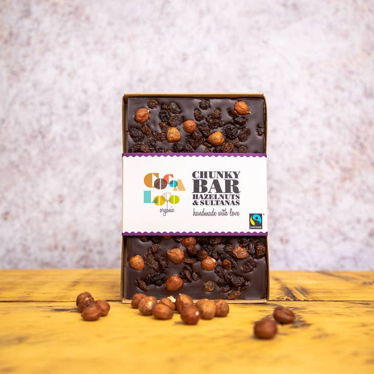 Cocoa Loco - Dark Fruit & Nut Chunky Bar – 275g