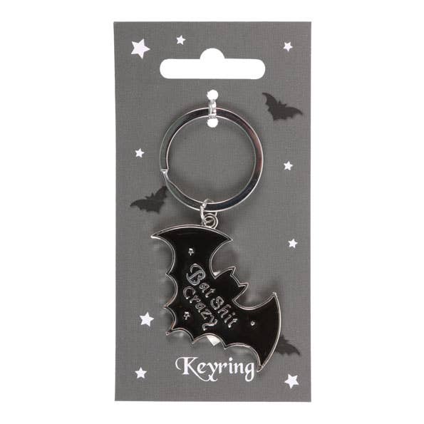 Something Different Wholesale - Bat Shit Crazy Keyring