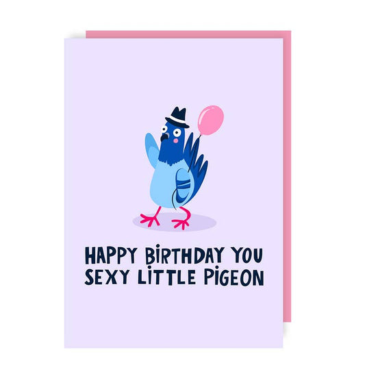 Lucy Maggie Designs - Little Pigeon Funny Birthday Card