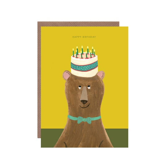 Hutch Cassidy - Cake on Bear Card