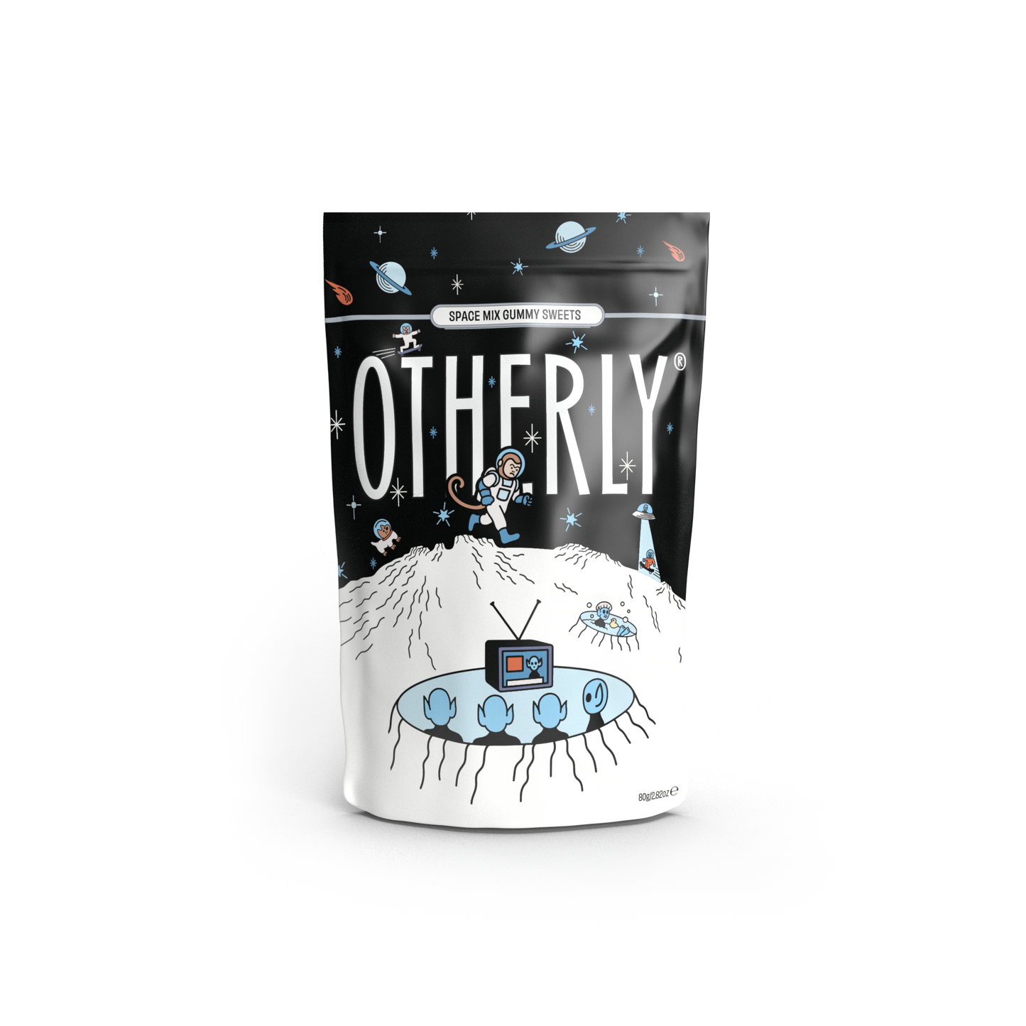 OTHERLY: OATM*LK CHOCOLATE - Sweets Space Mix 80g (Pack of 12)