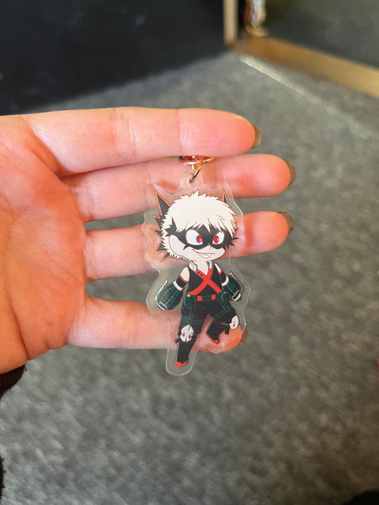 TPN007 keychain - The pierced nightmare