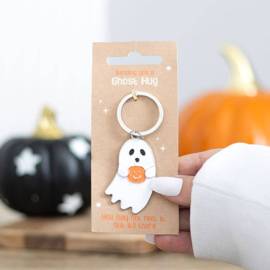 Something Different Wholesale - Ghost Hug Halloween Keyring