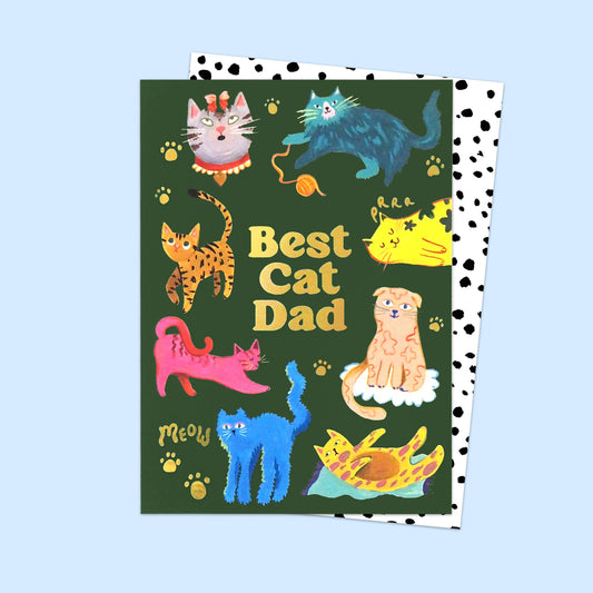 Eleanor Bowmer - Best Cat Dad Card