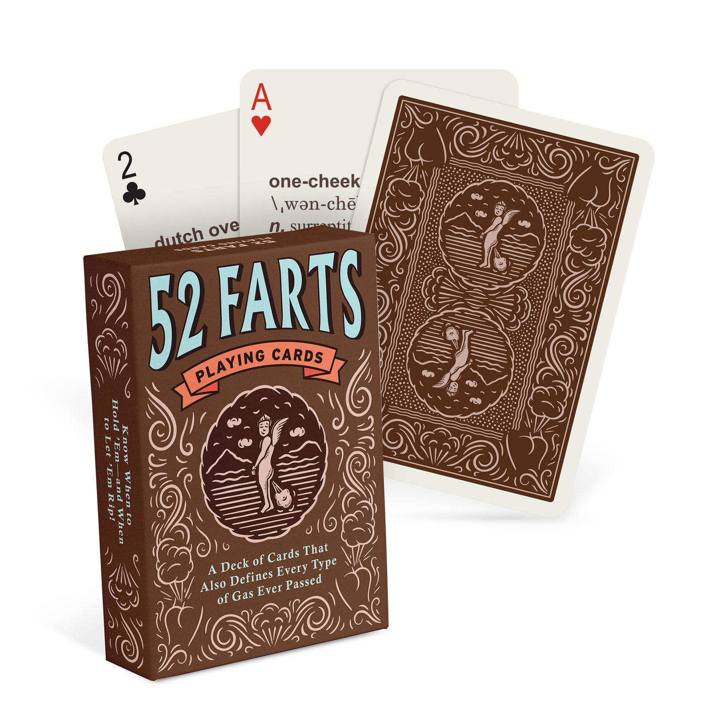 Knock Knock UK - Knock Knock 52 Farts Playing Cards Deck