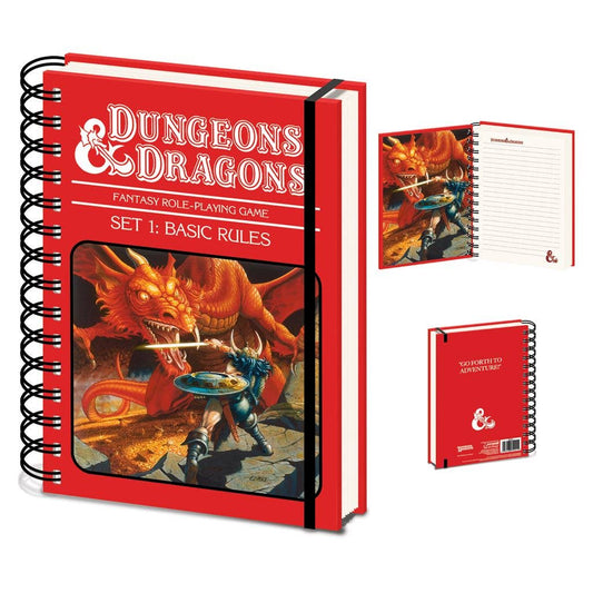 Pyramid International - Dungeons & Dragons (Basic Rules) A5 Wiro Notebook