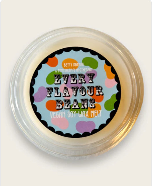 Every flavour beans wax melt - Betty Ratbag