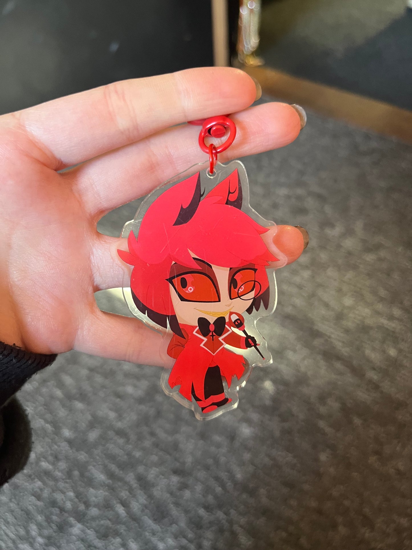 TPN003 Alistair Keychain - The pierced nightmare