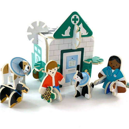 PlayPress Toys Ltd - Mini Vets Playset