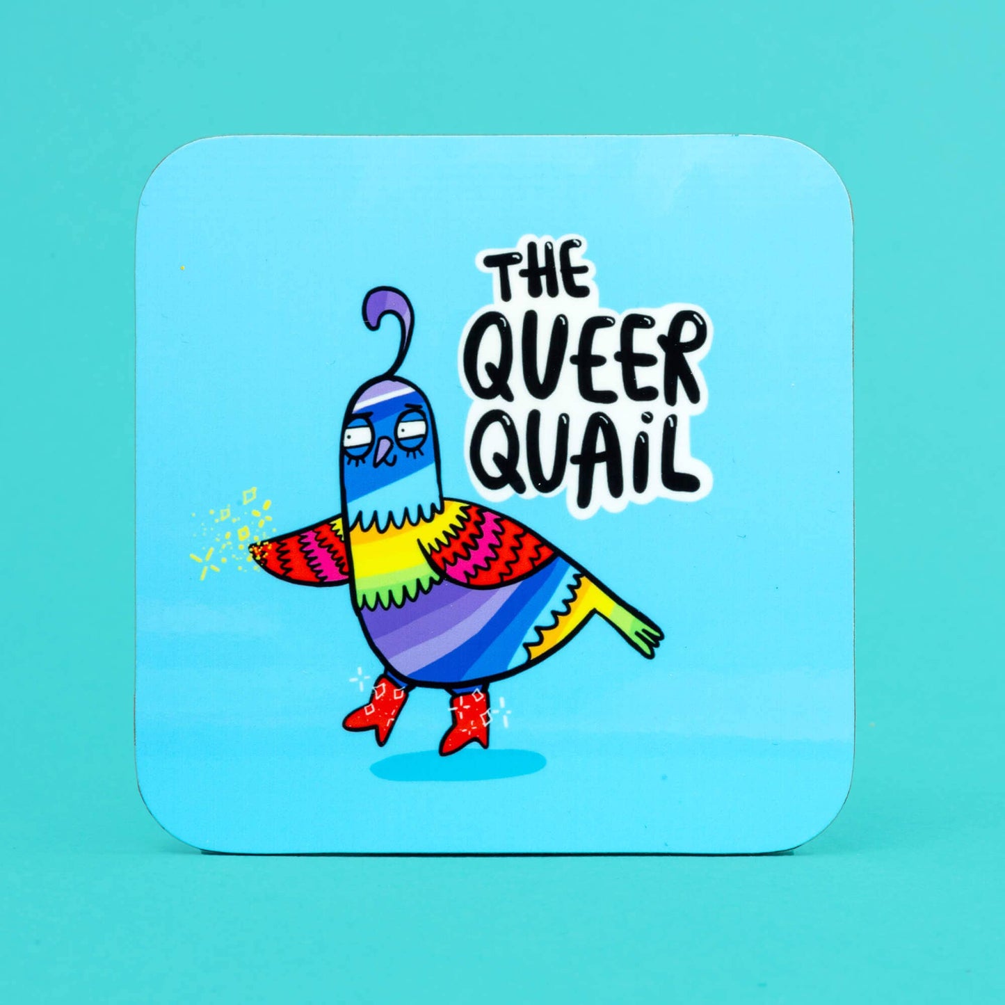 Katie Abey - Queer Quail Coaster