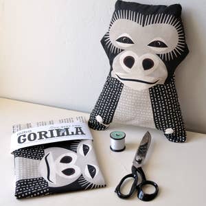 mibo - Gorilla Teatowel DIY Stuffed Animal Kit