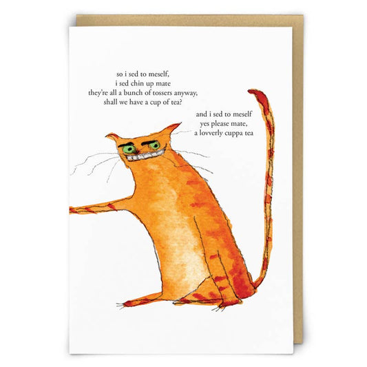 Redback Cards - Cup of Tea Greetings Card