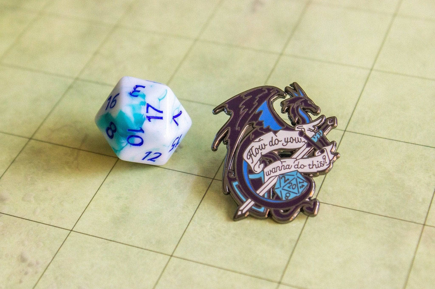 Mystery Dice Goblin - DnD 'How Do You Want To Do This' Pin