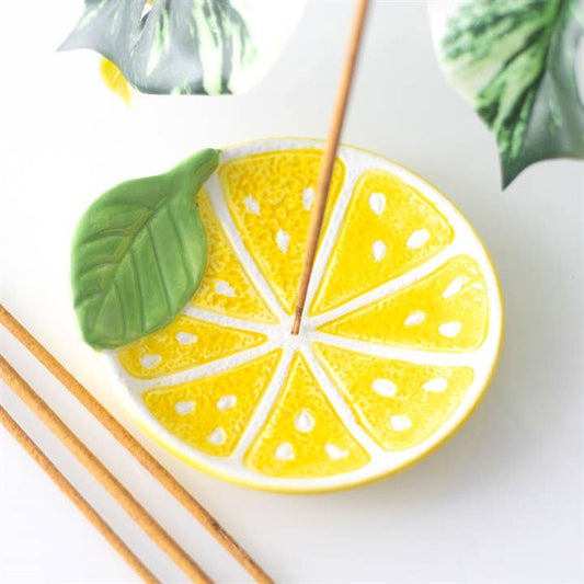 Something Different Wholesale - Lemon Slice Incense Stick Holder