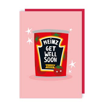 Lucy Maggie Designs - Funny Soup Get Well Card