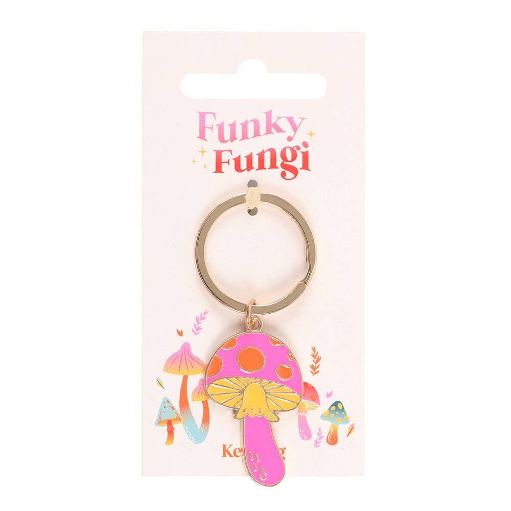 Something Different Wholesale - Funky Fungi Mushroom Keyring