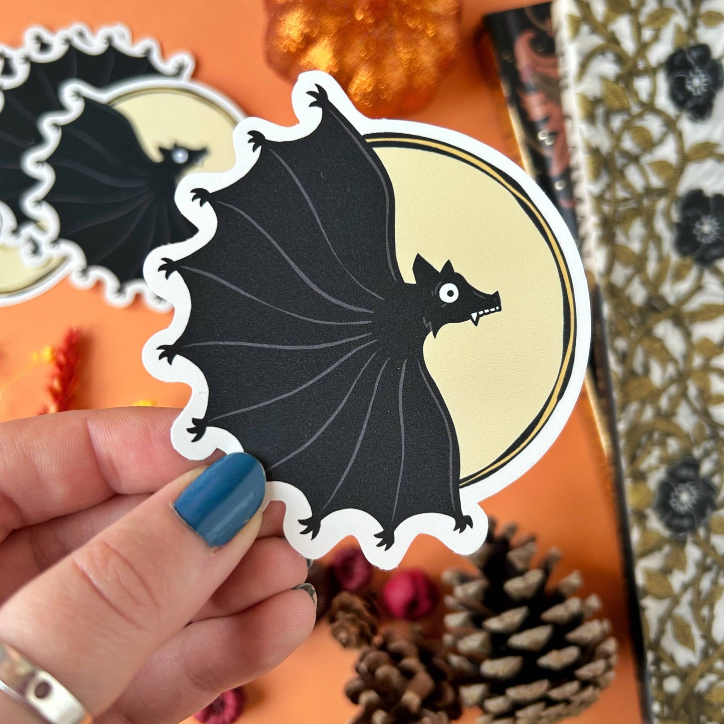 Stacey McEvoy Caunt - Medieval Bat Sticker: Loose Stickers