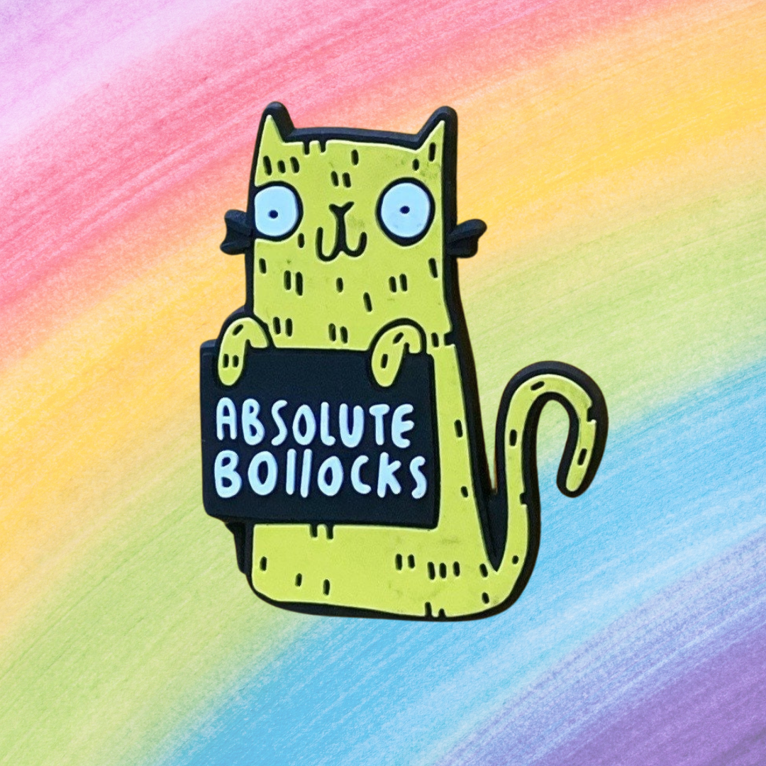 Katie Abey - Absolute Bollocks Sweary Cat Magnets