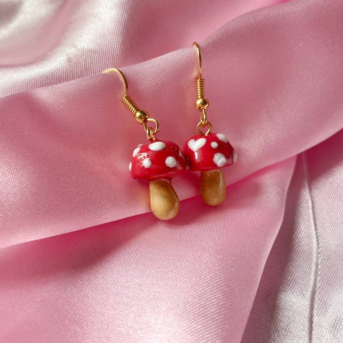 Opulence Urban Jewellery - Mushroom earrings