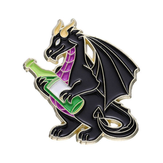 Tabletop Dominion Limited - Merlot Monster Pin Badge | D&D RPG Accessory