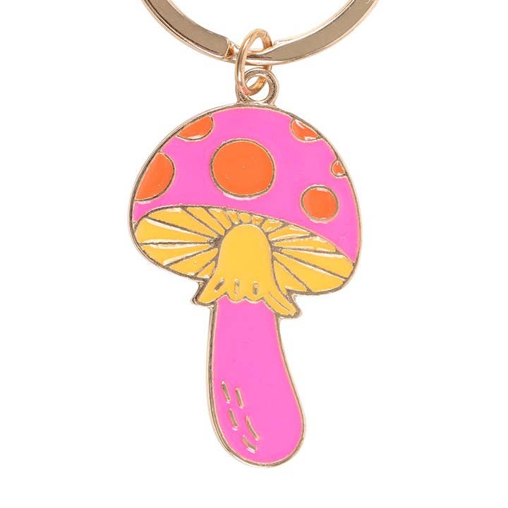 Something Different Wholesale - Funky Fungi Mushroom Keyring