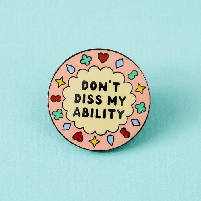 Punky Pins - Don't Diss My Ability Enamel Pin