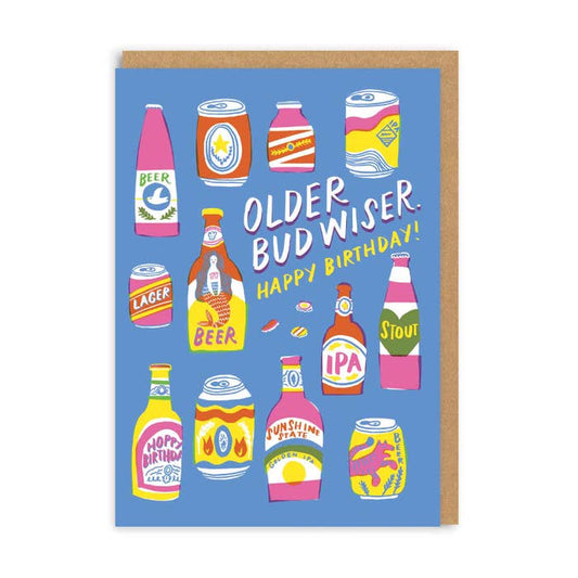 Ohh Deer UK + EU - Older Budwiser Greeting Card