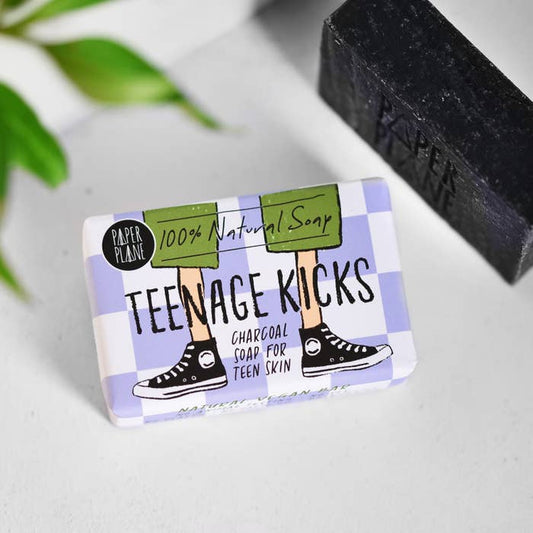 Paper Plane - Teenage Kicks Natural Vegan Soap Bar for Teenagers