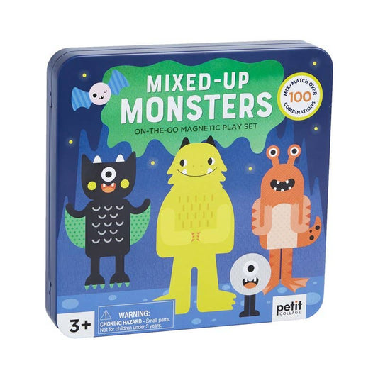 Petit Collage - Mix + Match Monsters Magnetic Play Set