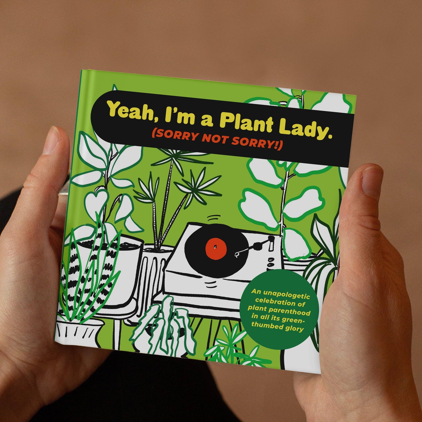 Knock Knock UK - I'm a Plant Lady Sorry Not Sorry Book