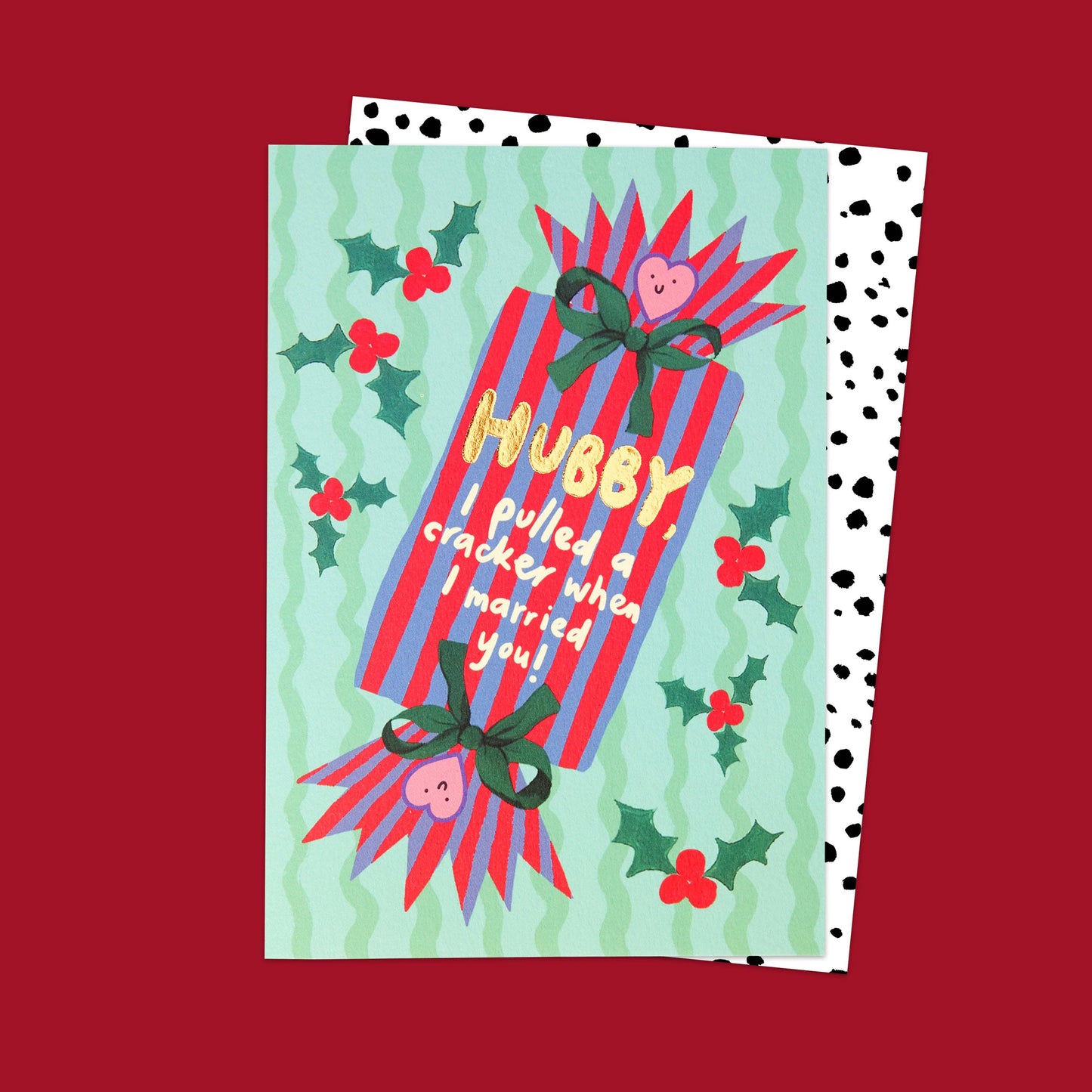 Eleanor Bowmer - Cracker Hubby Christmas Card