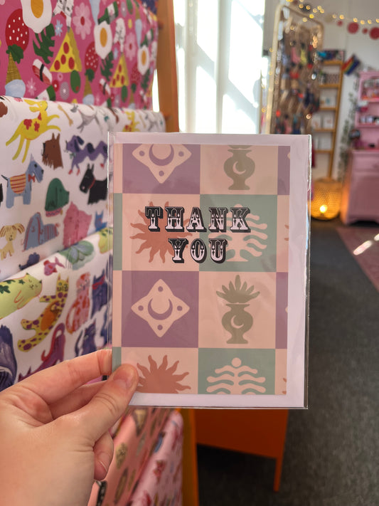 Thank you card - Betty Ratbag