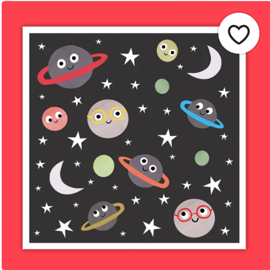 Space friends print - Lydia Coventry