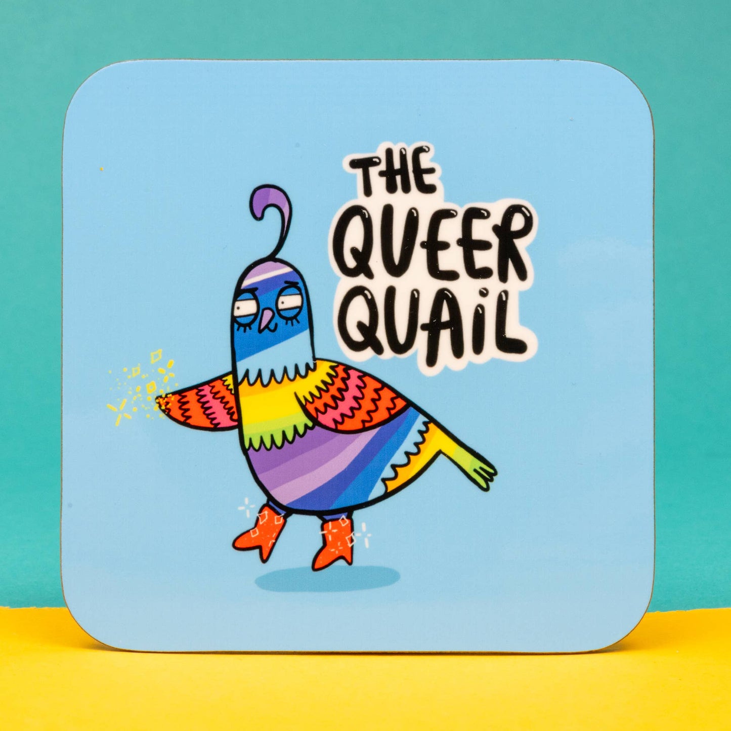 Katie Abey - Queer Quail Coaster