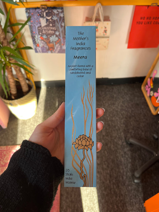 Meera incense - The mothers India fragrances