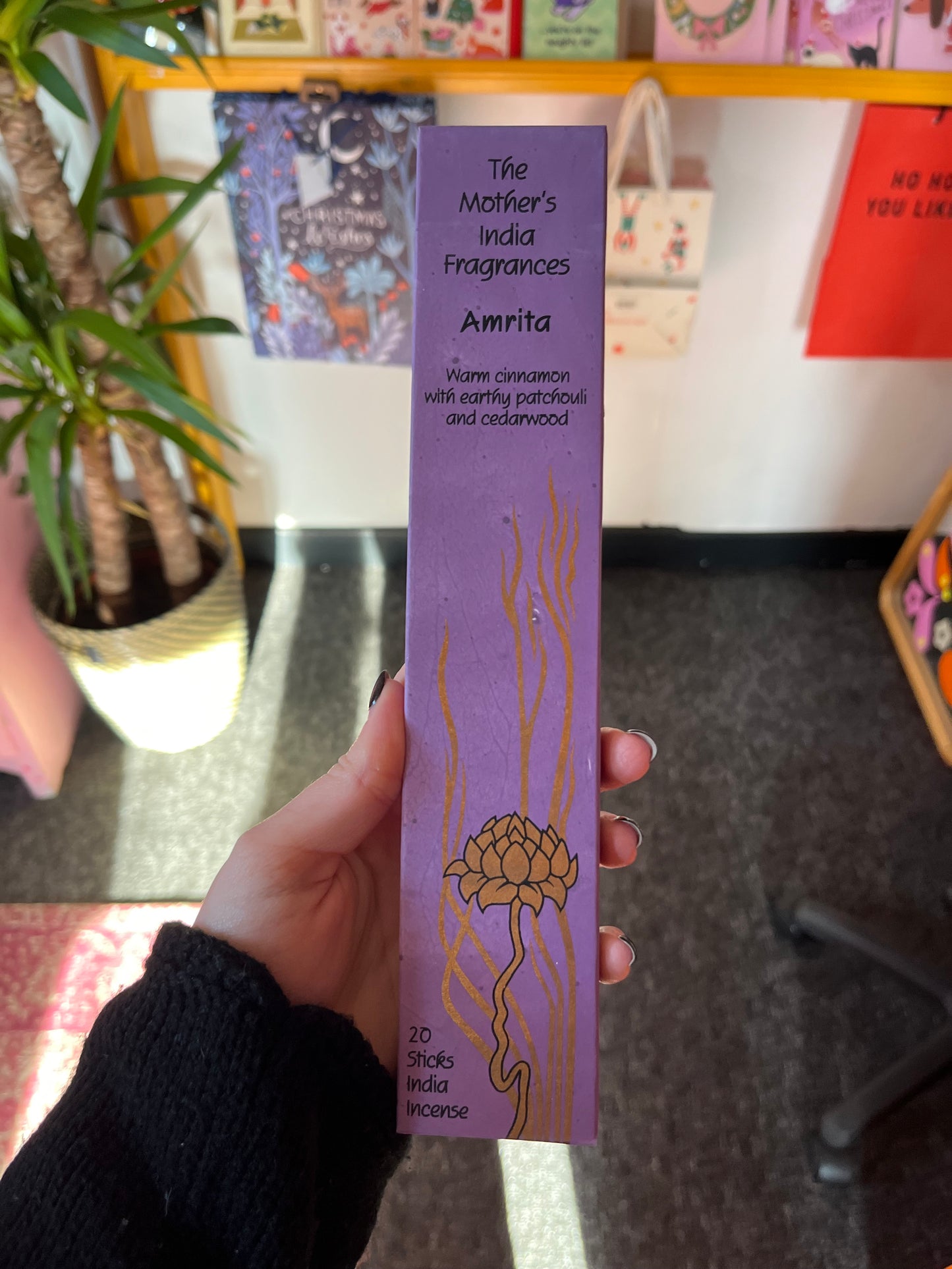 Amrita incense - The mothers India fragrances