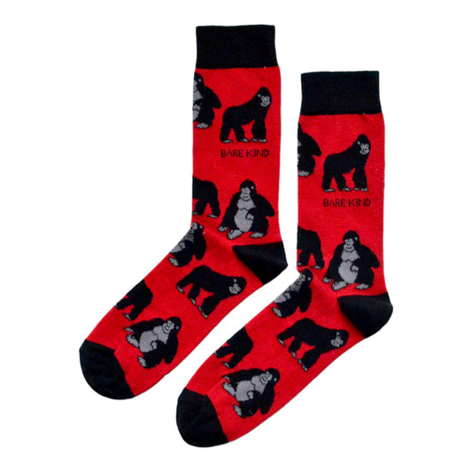 Bare Kind - Bamboo Socks - Gorillas 4-7