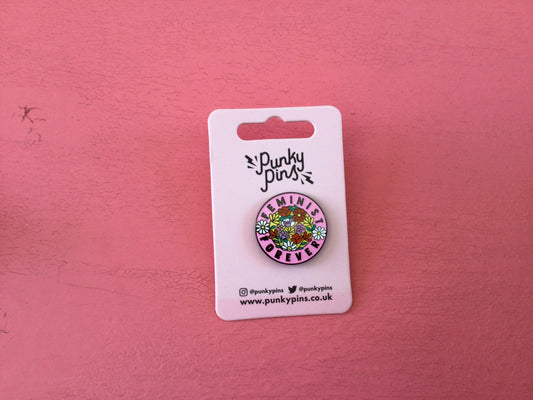 Feminist forever punky pins