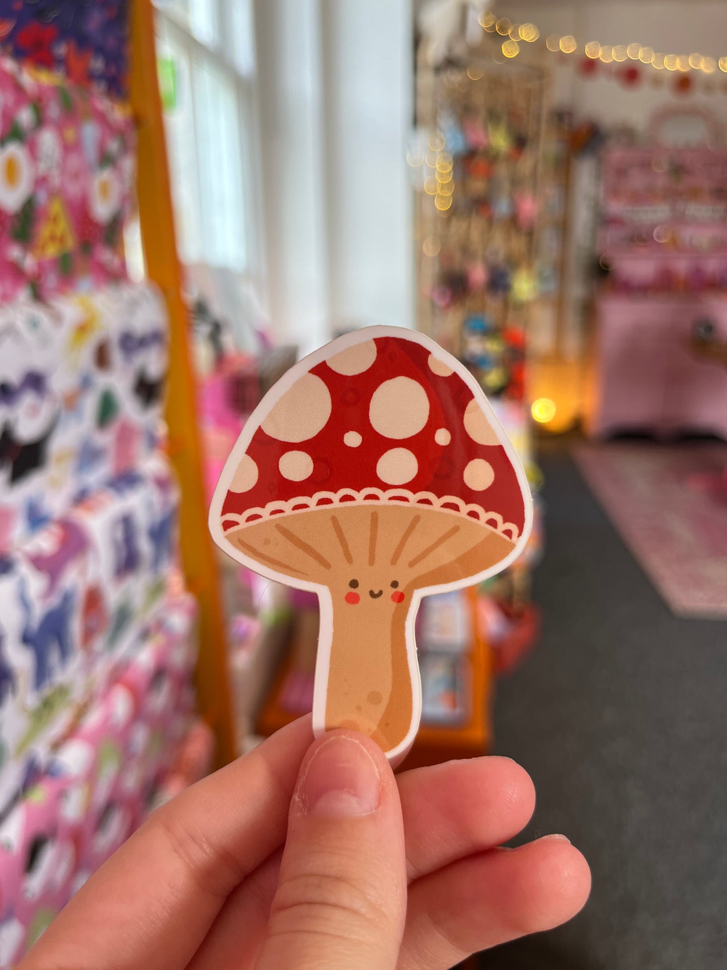 Mushroom sticker - Alice Illustrate