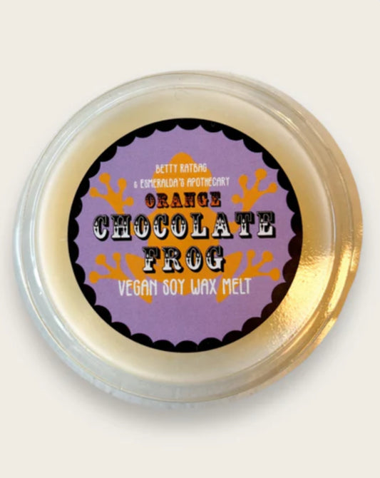 Orange chocolate frog wax melt - Betty Ratbag