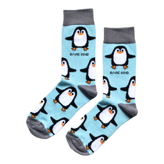 Bare Kind Socks - Bamboo Socks | Penguin Socks | Aqua Socks | Antarctica Socks